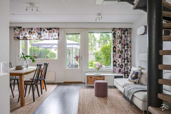 Rivitalo, 3-4h, avok, kph/s, vh, et (yj:n mukaan 4h+k+sauna), 83 m², Räntämäki, Turku