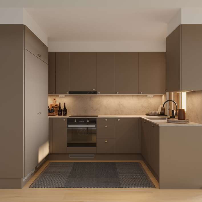 Huvila, 4mh+oh/rt+kt+kph/khh+s+erill.wc+var., 97 m², Olarinluoma - Näkymä 4