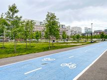 Pyöräily onnistuu ympäri vuoden, hyvien reittien ansiosta