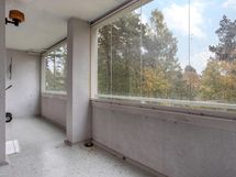 Iso lasitettu parveke