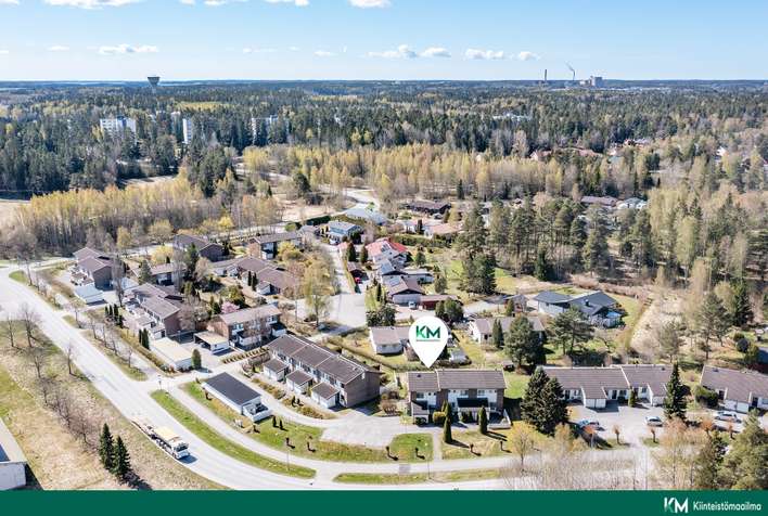 Rivitalo, 4h, k, kph, s, 2x wc, katettu terassi, 98 m², Kallanen, Raisio