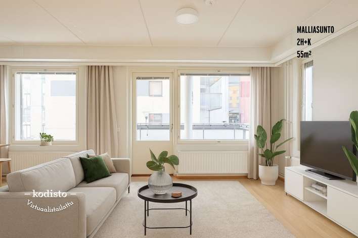 Kerrostalo, 2h+k, 49 m², Viertola, Vantaa