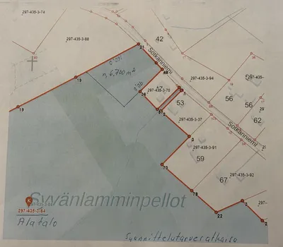 Tontti, 6 700 m², Vehmasmäki