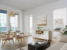 Virtuaalistailattu oleskelutila