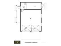 Autotalli-varasto-tekninentila, pohjakuva