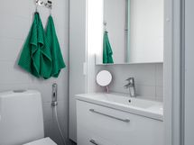 Erillinen wc.