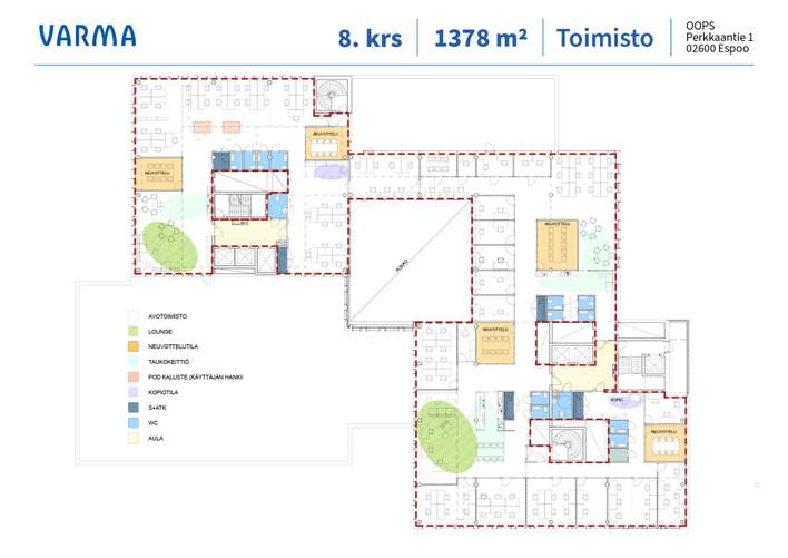 Liiketila, 1 378 m², Leppävaara – pohled 3