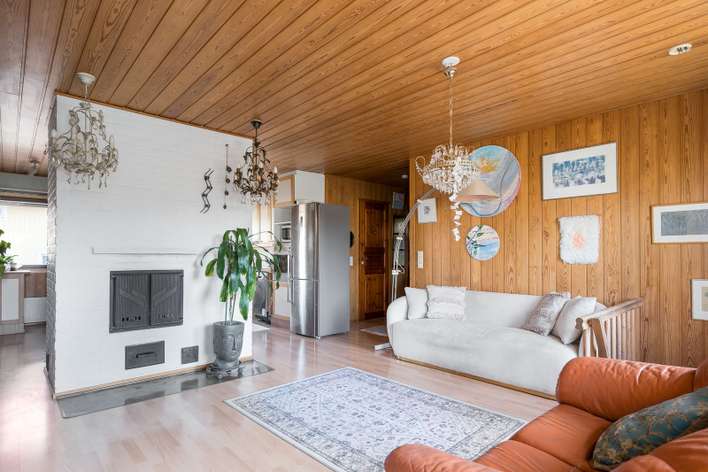 Omakotitalo, 3-4mh, oh, k, kph, s, 2wc, vh, harrastetila, työtila, khh, autotalli, varasto , 115/220 m², Puistola - Näkymä 4