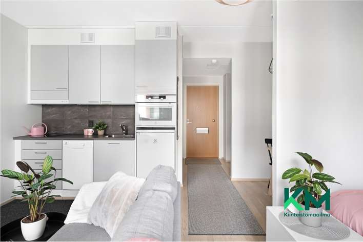 Kerrostalo, 1h, alk, kph, kph/wc, p, 28 m², Takahuhti, Tampere