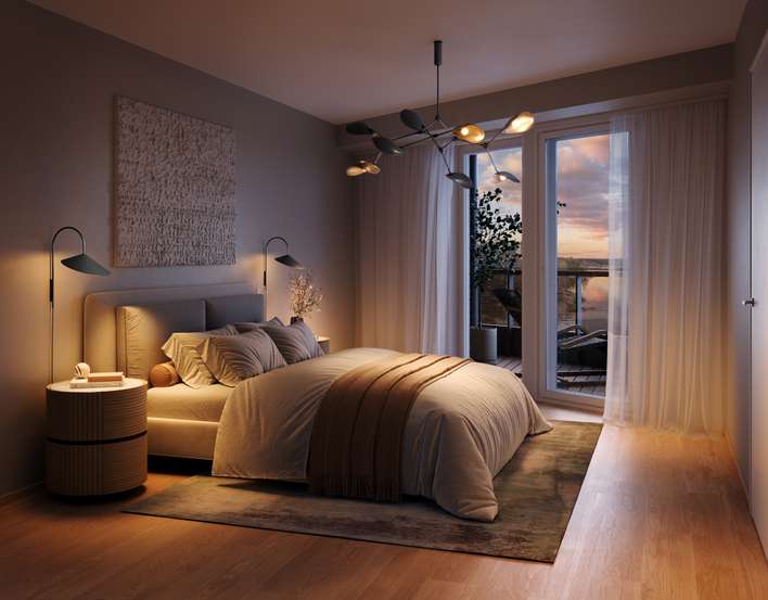 Kerrostalo, 4H+KT+S, 115 m², Westend - Näkymä 4