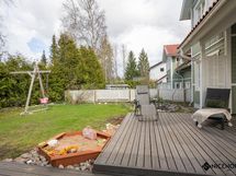 Piha on suojainen.