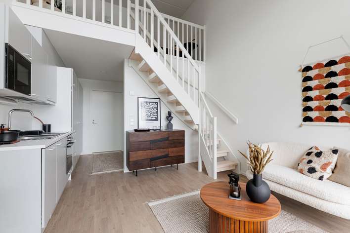 Kerrostalo, 1h+kt +parvi +lasitettu terassi +asuntopiha, 22/28 m², Lamminrahka, Kangasala