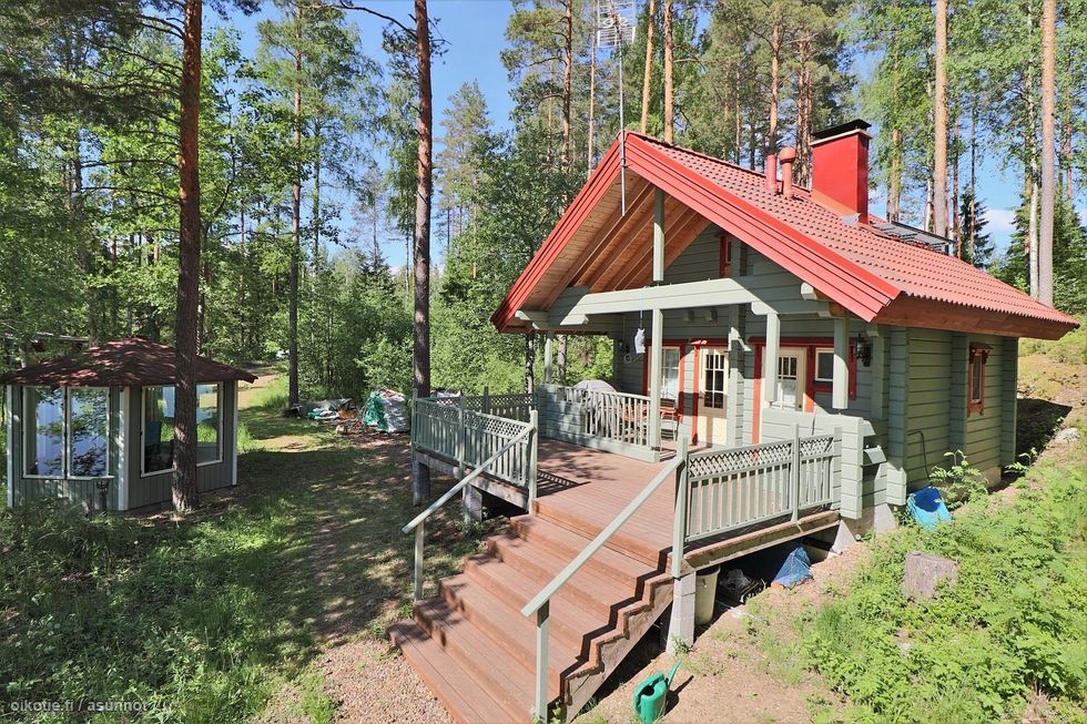 25 M Retisenlahdentie 25 19650 Joutsa Mokki Tai Huvila Yksio Myynnissa Oikotie 15751911