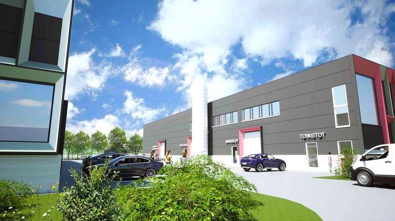 Liiketila, 502 m², Koivuhaka - Näkymä 3