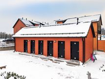 asuntojen lämpimät varastot