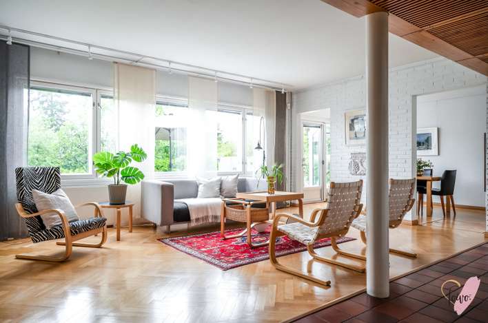 Rivitalo, 5 h, k, khh, aula, wc, kh, ph, sauna, 137 m², Kuusiluoto - View 3