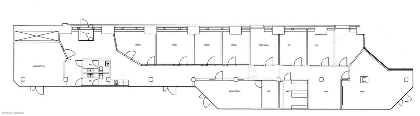 Liiketila, 302 m², Hämeenpuisto - Näkymä 2