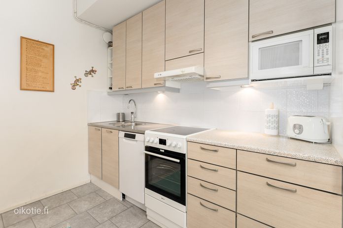 Kerrostalo, 2h, k, kylpyhuone + parveke, 47 m², Vallila - Lisää