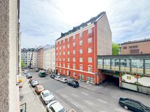 Näkymä Kulmavuorenkadulle etelän suuntaan