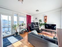 Viidennen kerroksen saunallinen koti loistavalta sijainnilta!