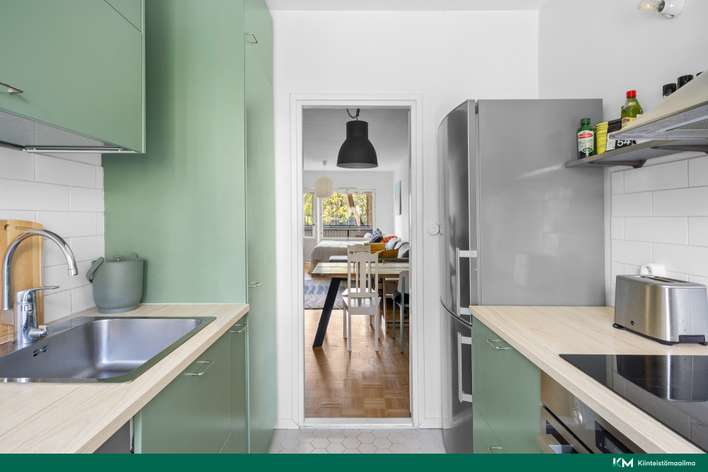 Kerrostalo, 2h+kk+rt, 51,5 m², Pohjois-Haaga – pohled 4