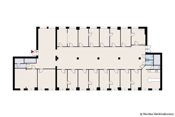 Liiketila, 409 m², Vallila – pohled 4
