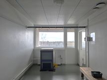 pesutuvan yhteydessä kuivaushuone