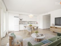 Kuva samantyyppisestä asunnosta A26