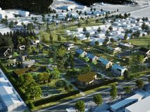 Julkisivu ja ulkonäkö muovautuvat suunnittelijan sekä rakennushankkeeseen ryhtyvän toimesta.