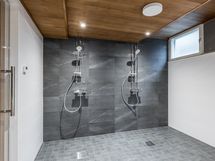 Taloyhtiön uusittu saunaosasto