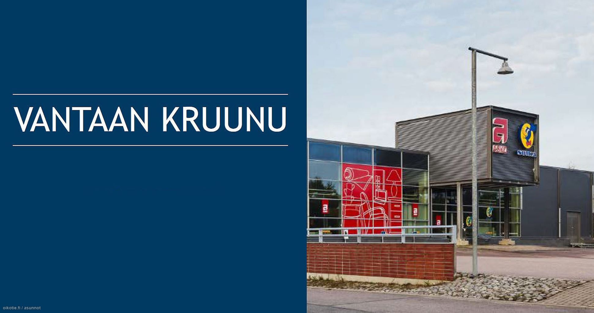 1 356 M Porttipuistontie 1 01200 Vantaa Liiketila Vuokrattavana