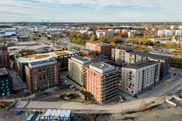 Kerrostalo, 1H+KT+ALK+RP, 28 m², Herttuankulma - Näkymä 3