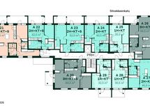 Tampereen Vieno - 3. kerroksen kerrospohja.