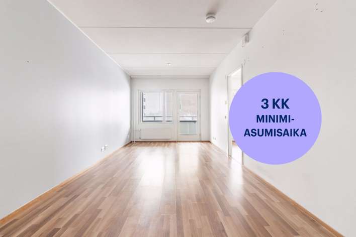Kerrostalo, 2H+KK, 45 m², Veromies