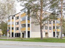 Julkisivu Ravikadun suunnasta