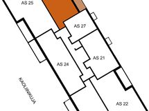 Asunto A26 sijaintikaavio