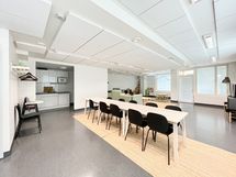 Yhtiössä on myös kerhohuone.