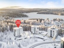 Mäntykallio sijaitsee Saaristokaupungissa Kaivannonlahden asuinalueella. Kuva otettu rakennusvaiheessa 11/2022.