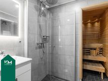 Pesuhuone ja sauna on saneerattu 2019