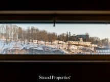 Näkymä saunan ikkunasta