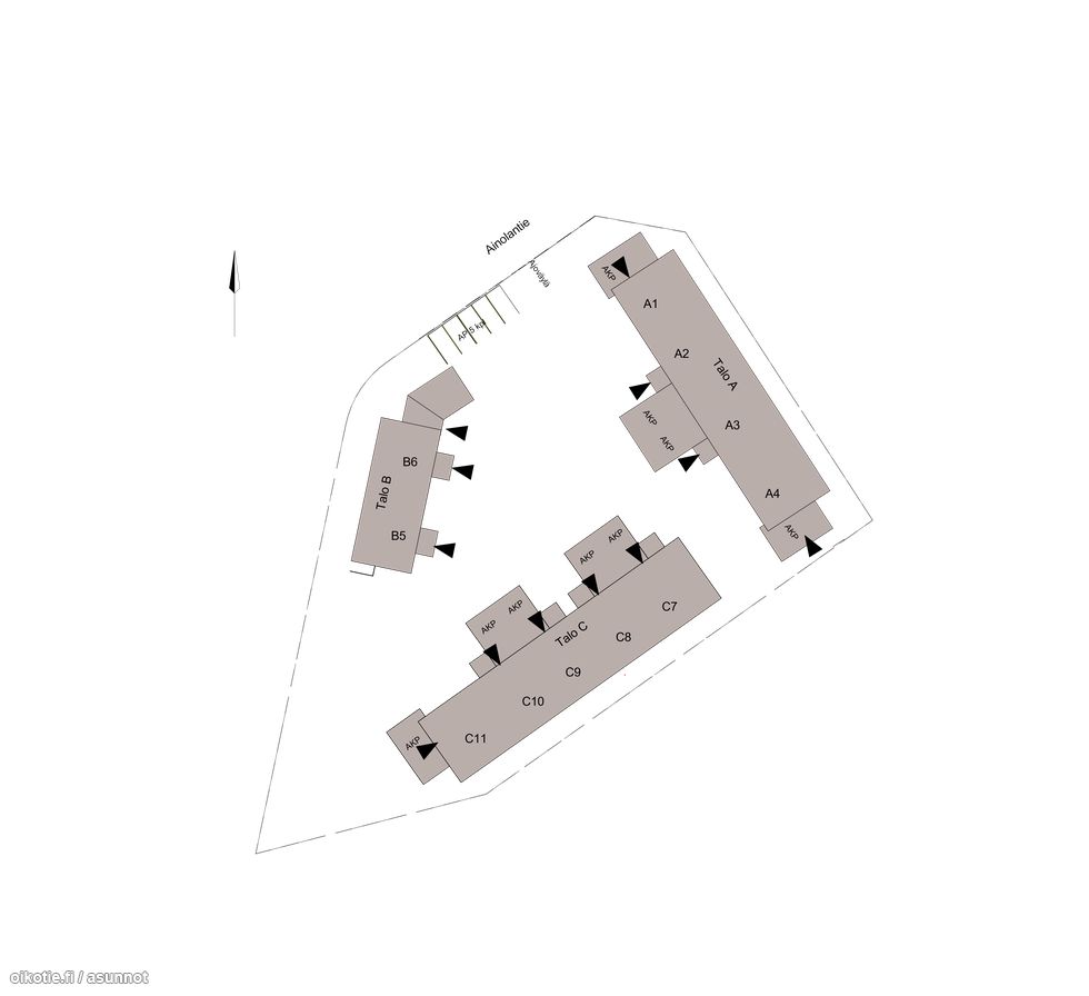 81 M Ainolankatu 1 C 7 70840 Kuopio Rivitalo 3h Myynnissa Oikotie 15579514
