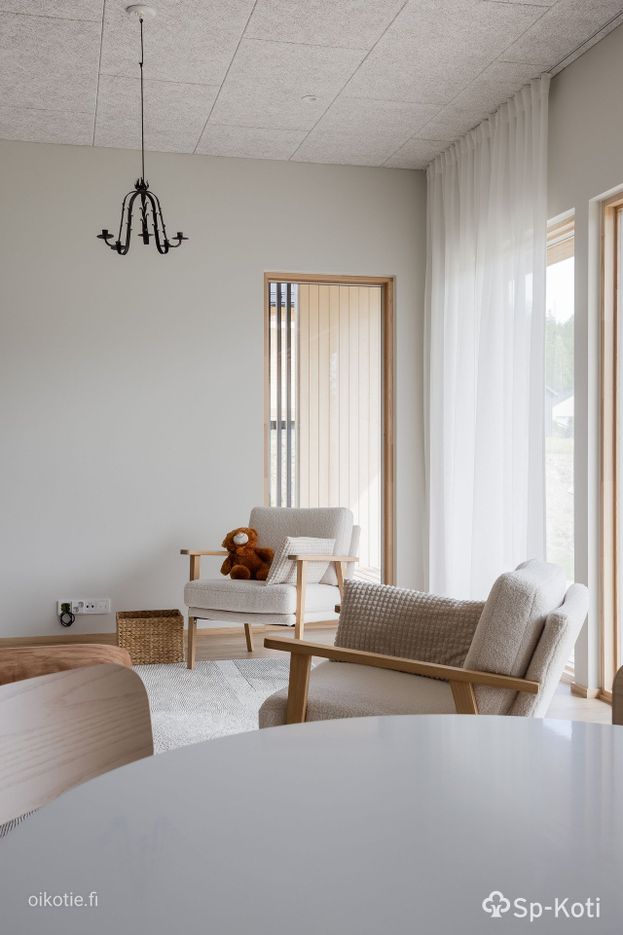 Omakotitalo, 4h+k+s+ph+s+khh+pukuh+2xwc+arkiet+2xvh+autotalli+tekn+terassi, 124 m², Siivikkala - Näkymä 6