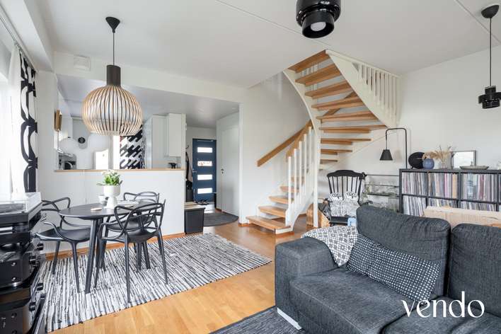 Rivitalo, 3h+k+s, 84,5 m², Tapaninkylä, Helsinki