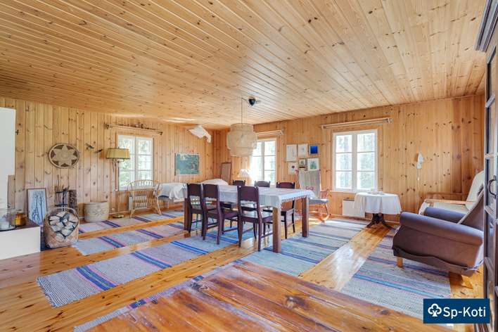 Loma-asunto, Iso tupa+2h+apukeittiö+rantasauna+navetta, 90 m², Kontula - Näkymä 2