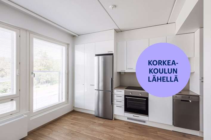Kerrostalo, 1H+KT, 20,5 m², Pääskyvuori, Turku