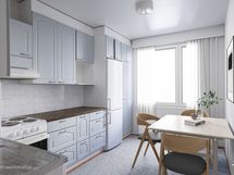 Virtuaalikalustettu keittiö