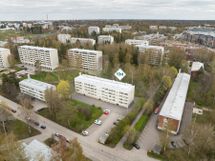 Kajaaninlinnantie 3 - Ilmakuva lähiympäristöstä