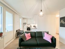 Keittiö yhdistyy kätevästi muuhun kotiin!