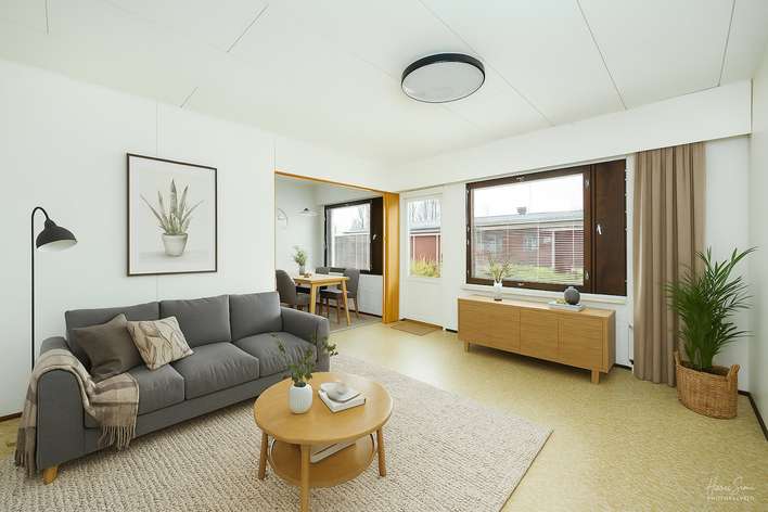 Rivitalo, 2h+k+s, 61 m², Kostepää, Oulainen