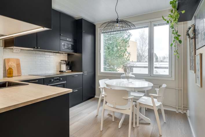 Kerrostalo, 3h, k, kph, wc, vh, las.p, 74 m², Rautaharkko - View 3